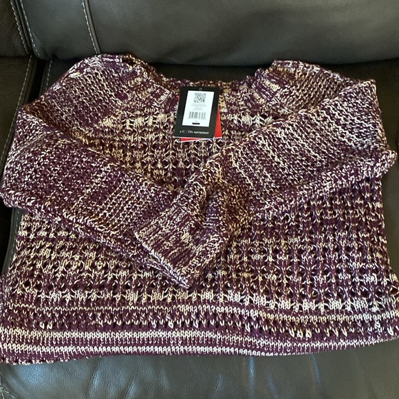 Narcissi Rodriguez purple sweater NWT size large - Picture 3 of 5